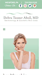 Mobile Screenshot of abelldermatology.com